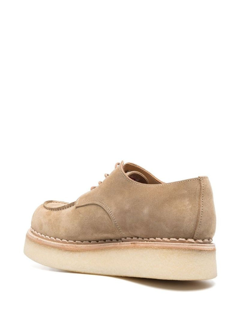 Brown Suede Boat Shoes