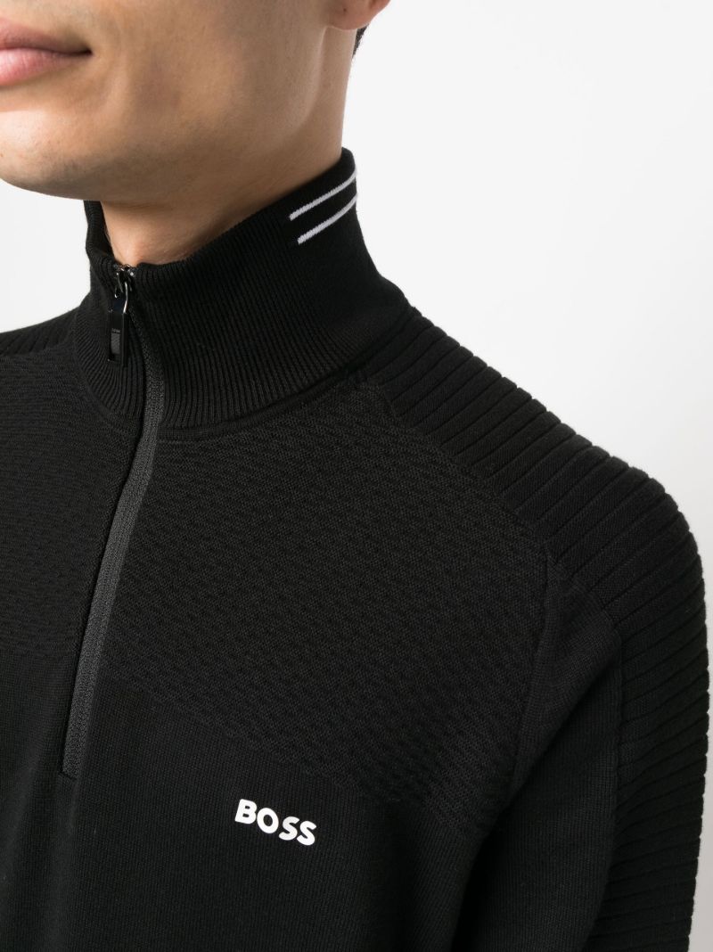Black Half-zip Sweatshirt