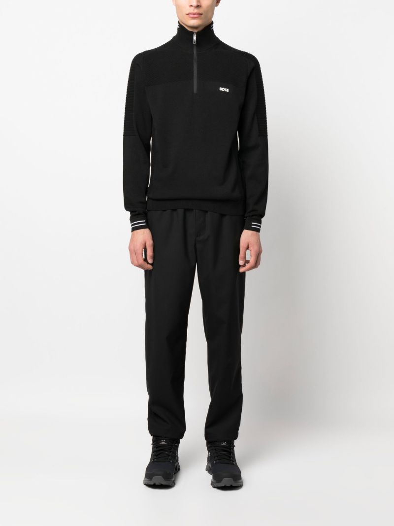 Black Half-zip Sweatshirt