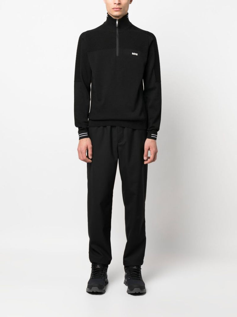 Black Half-zip Sweatshirt