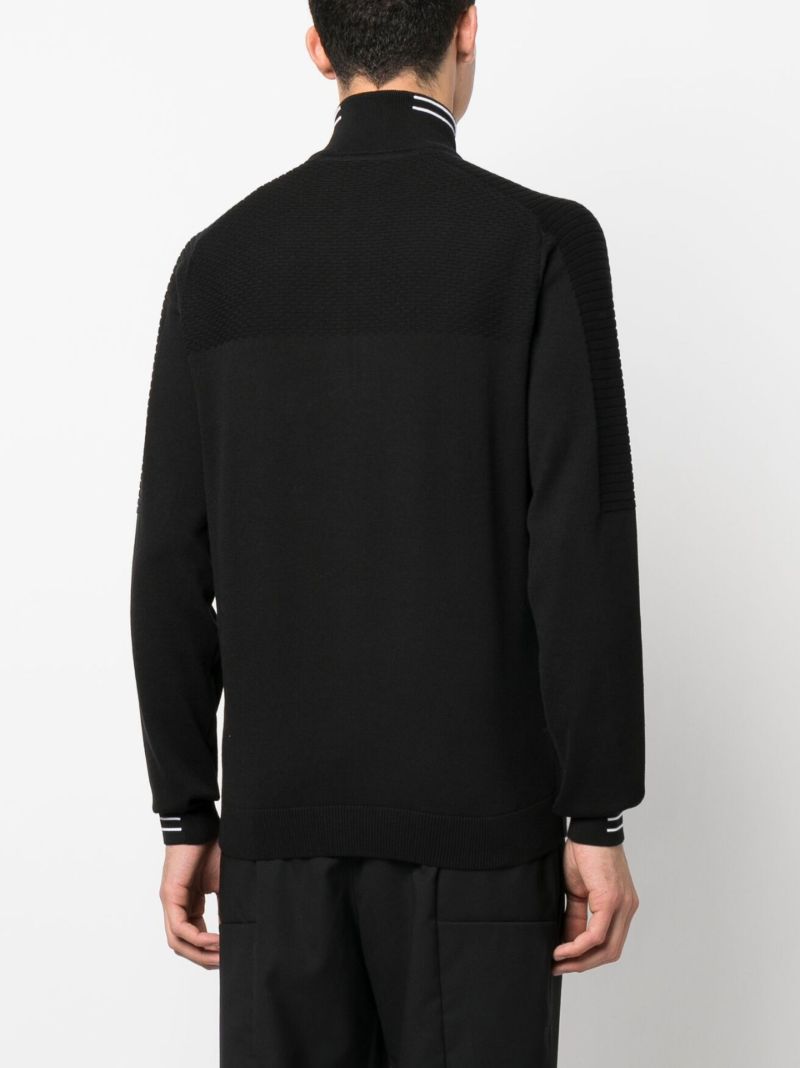 Black Half-zip Sweatshirt