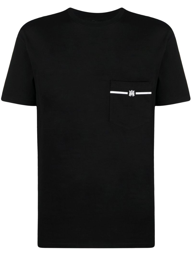 Black Ma Pocket Cotton T-shirt