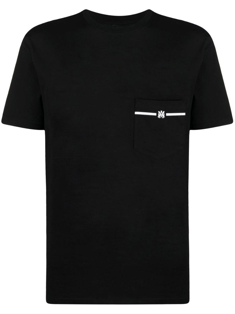 Black Ma Pocket Cotton T-shirt