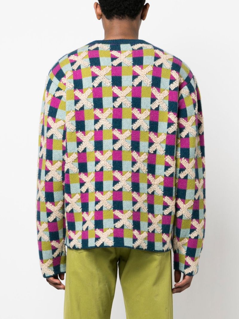 Blue Ex's Racing Cashmere Sweater