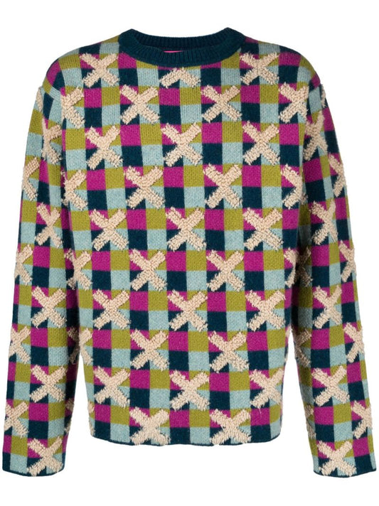 Blue Ex's Racing Cashmere Sweater