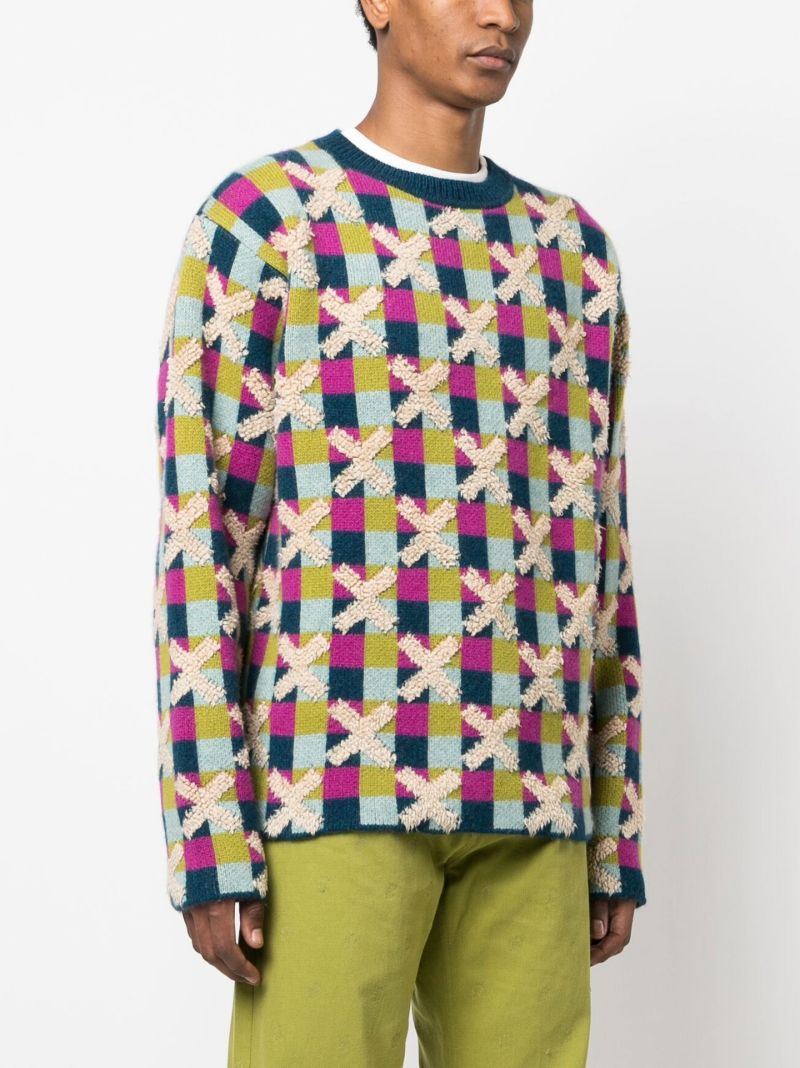 Blue Ex's Racing Cashmere Sweater
