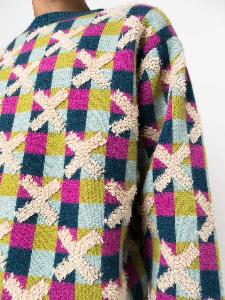 Blue Ex's Racing Cashmere Sweater