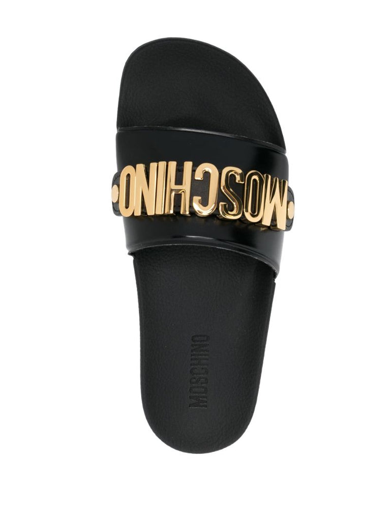 Black Logo Plaque Slides