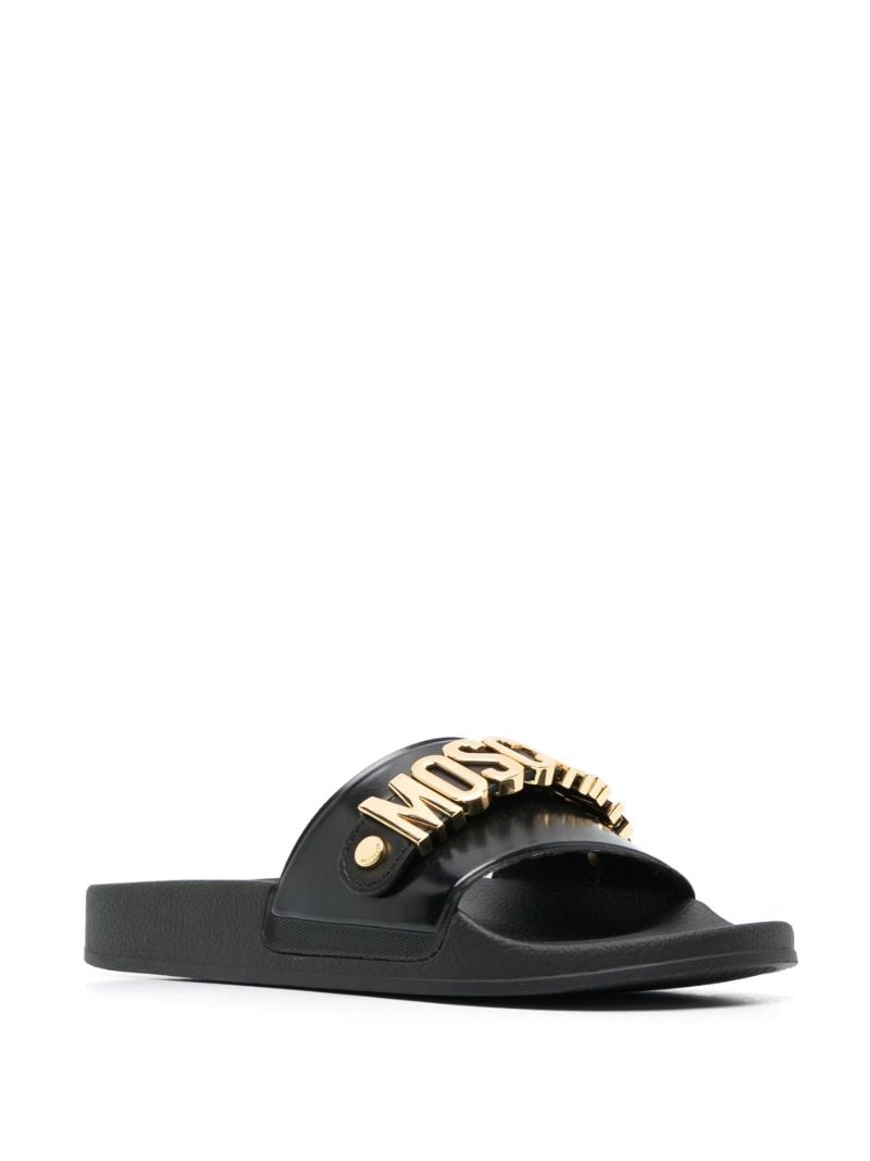 Black Logo Plaque Slides