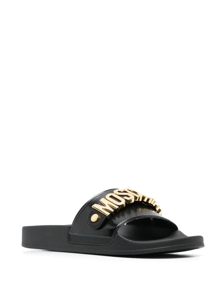 Black Logo Plaque Slides
