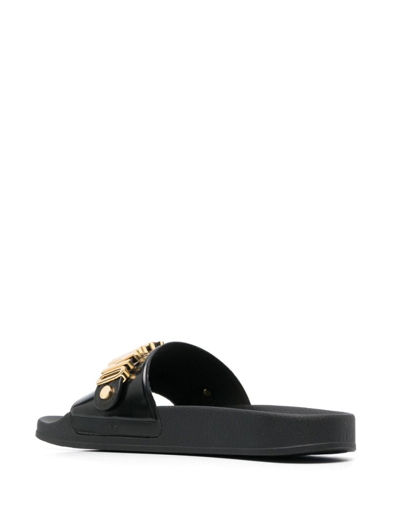 Black Logo Plaque Slides