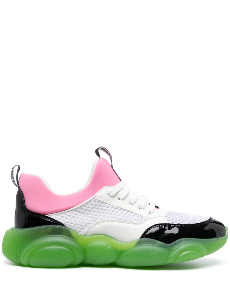 White Teddy Low-top Sneakers