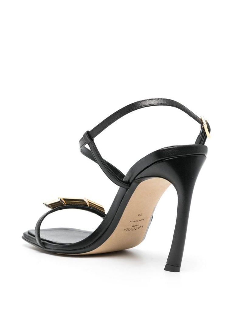 Black Swing 95 Sandals