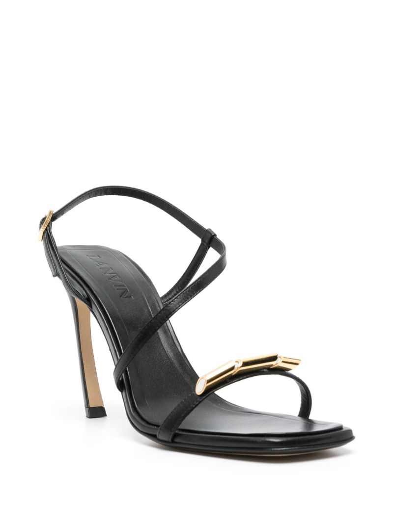 Black Swing 95 Sandals