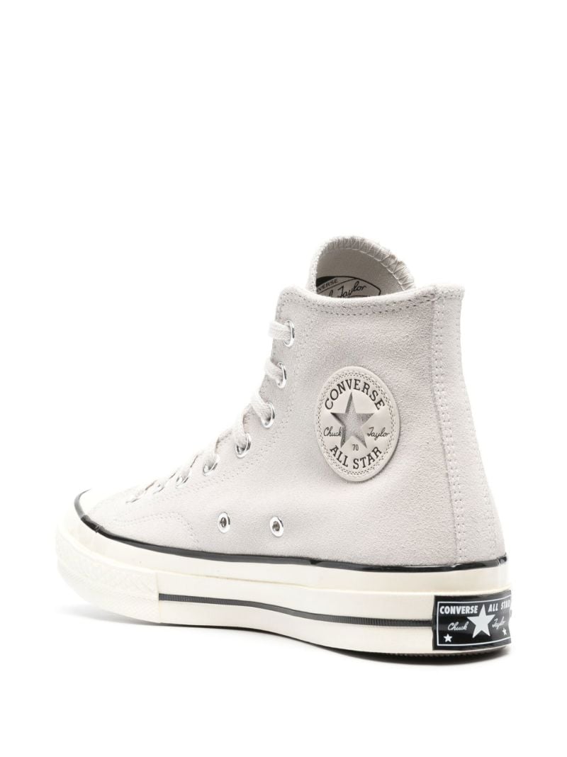Grey Chuck 70 Suede High-top Sneakers