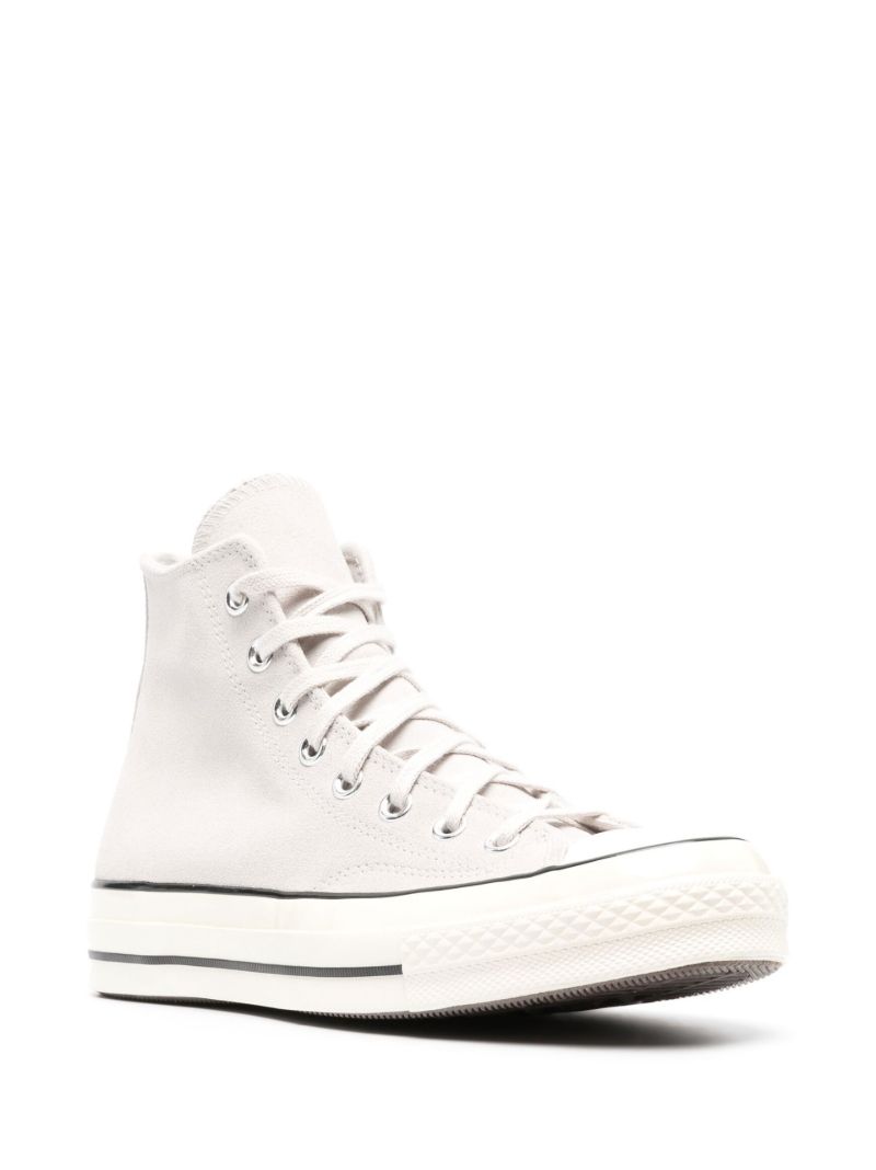 Grey Chuck 70 Suede High-top Sneakers