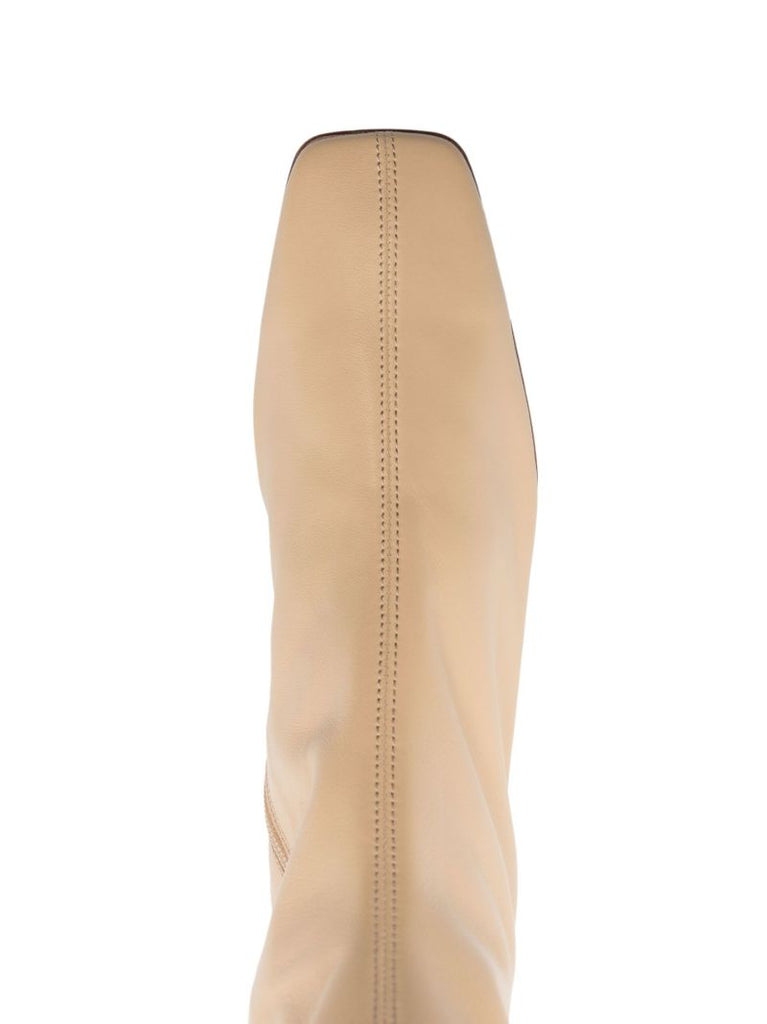 Neutral Edie Leather Knee-high Boots