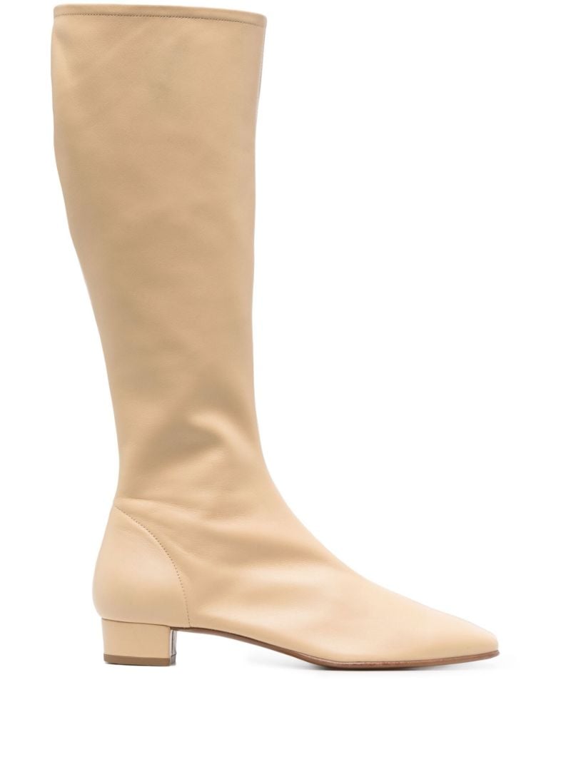Neutral Edie Leather Knee-high Boots