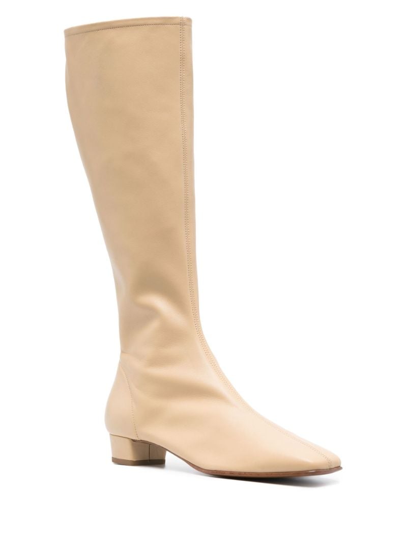 Neutral Edie Leather Knee-high Boots
