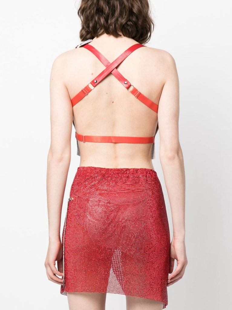 White Bambi Chain Mail Top