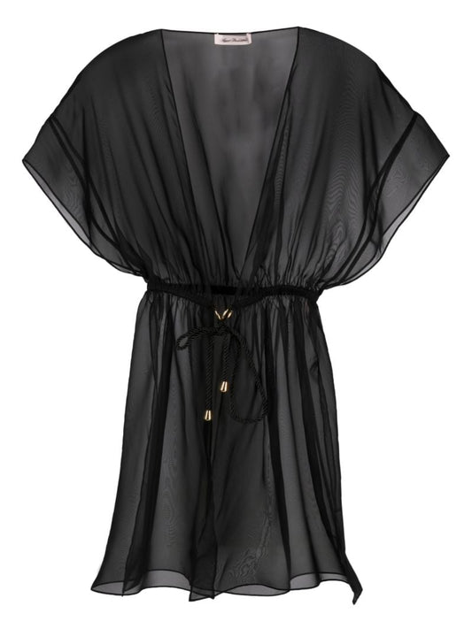 Black Evelyn Kaftan