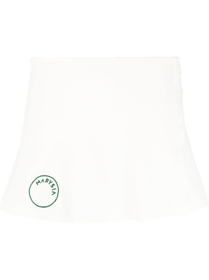White Venus Mini Skort