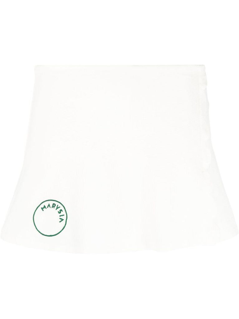 White Venus Mini Skort