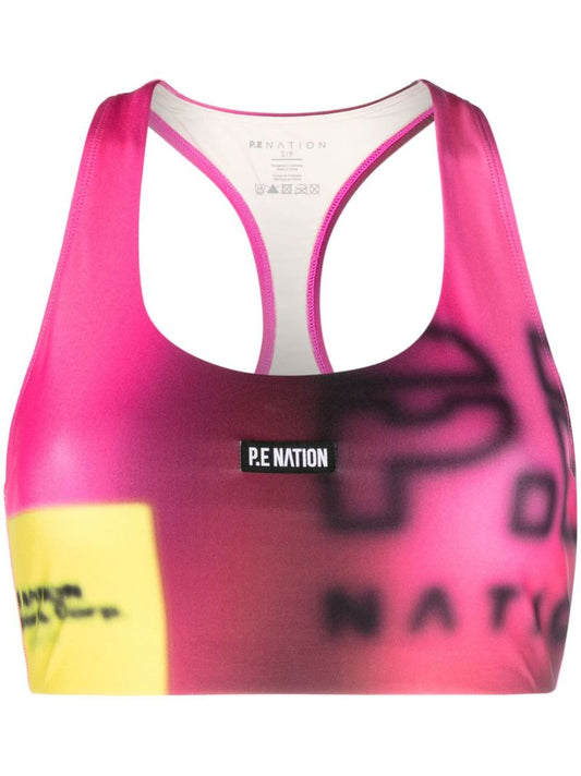 Pink Immersion Sports Bra
