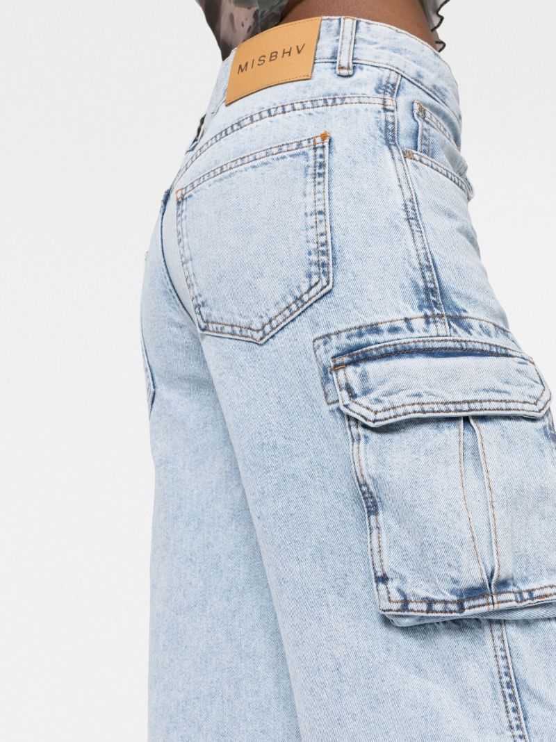 Blue Skater Cargo Jeans