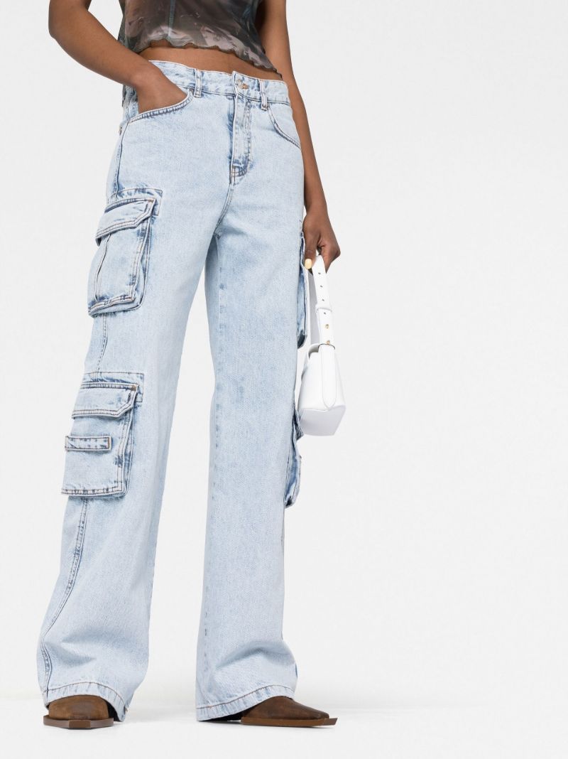 Blue Skater Cargo Jeans