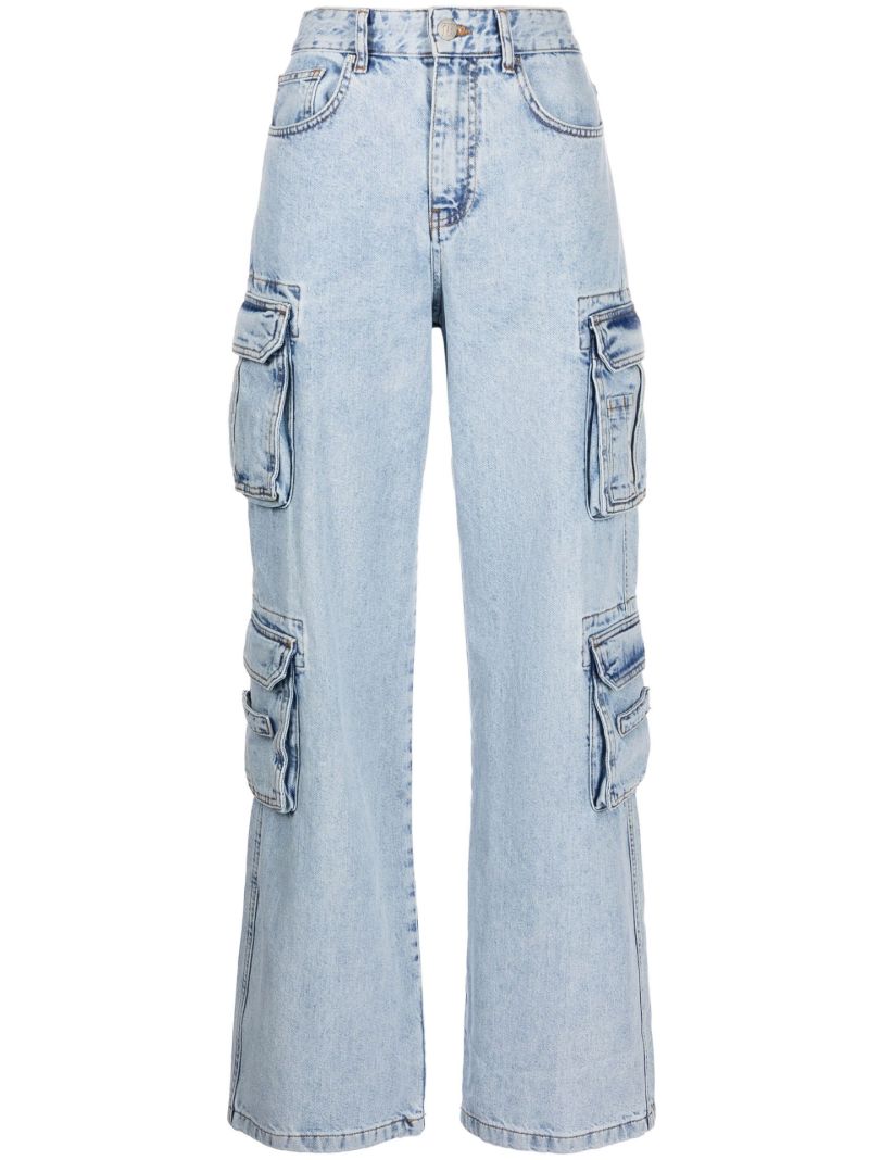 Blue Skater Cargo Jeans