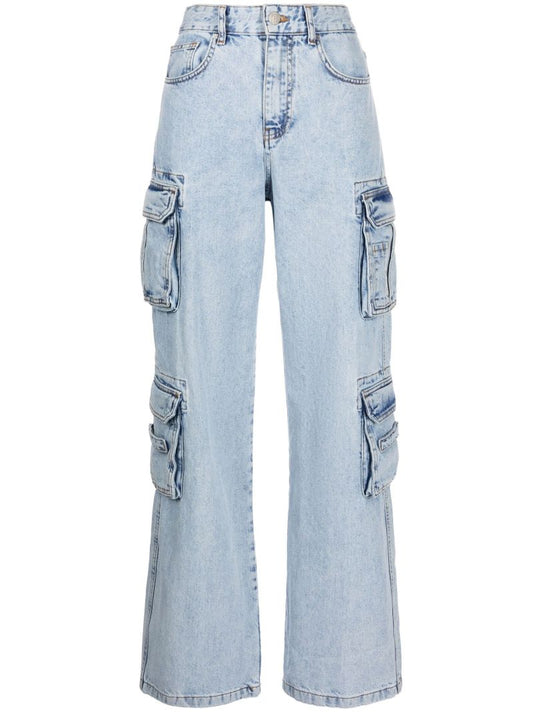 Blue Skater Cargo Jeans