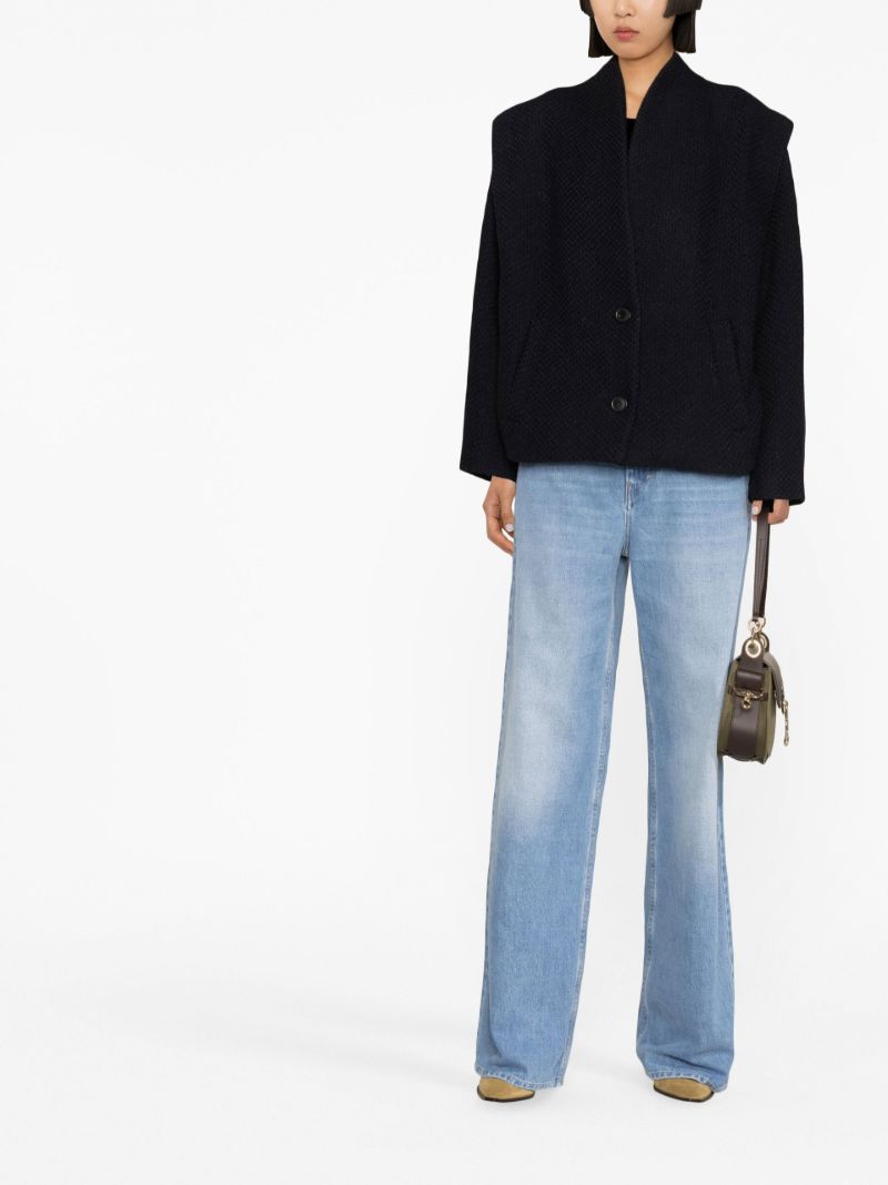 Black Drogo Virgin Wool Jacket