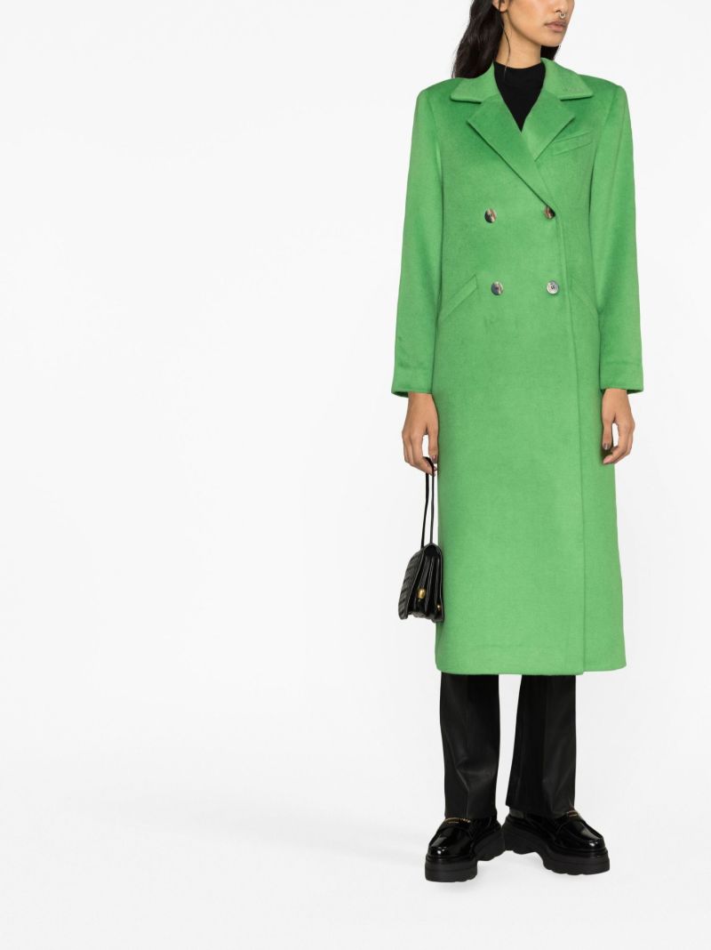 Green Kelly Double-breasted Coat
