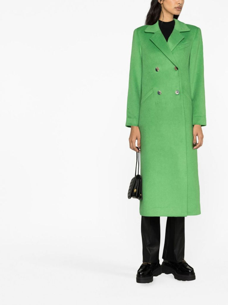 Green Kelly Double-breasted Coat