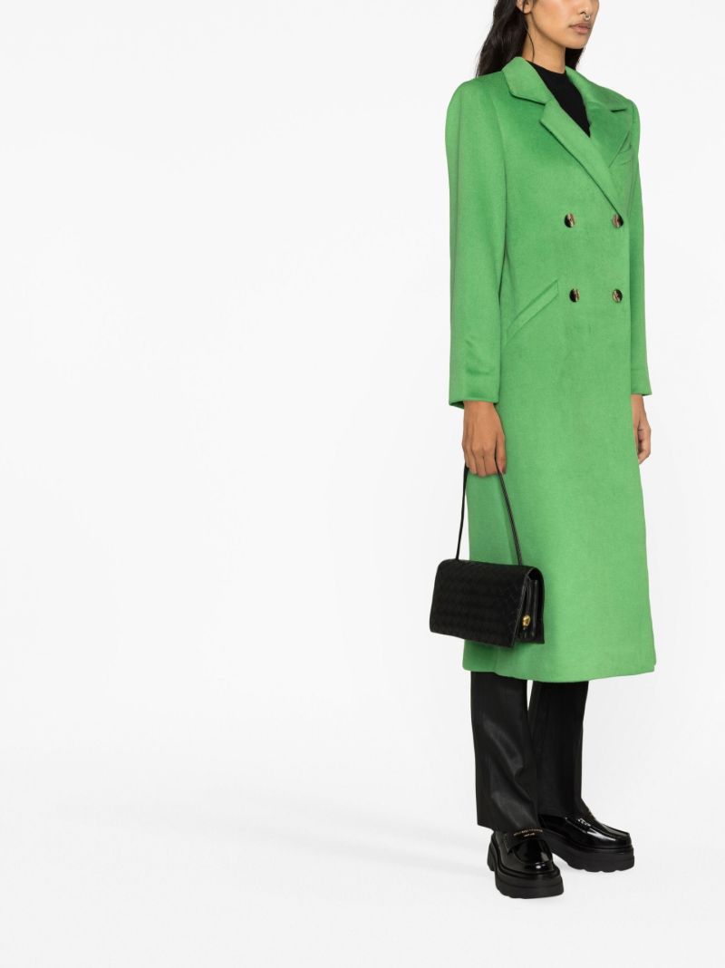 Green Kelly Double-breasted Coat