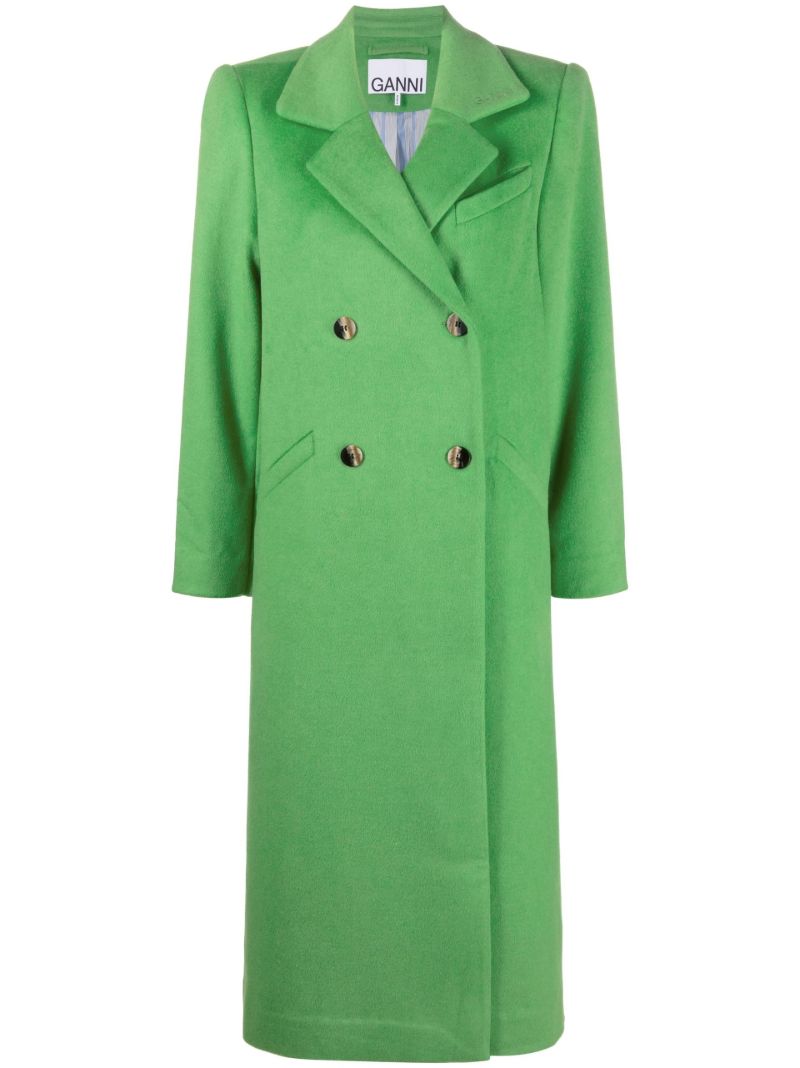 Green Kelly Double-breasted Coat