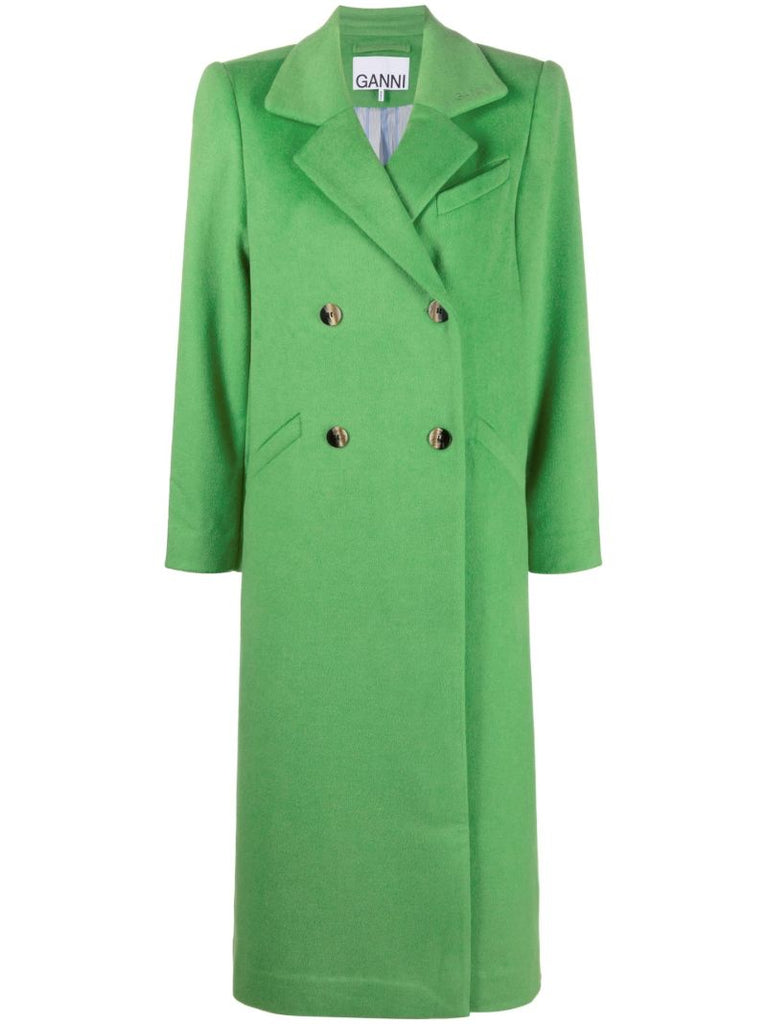 Green Kelly Double-breasted Coat
