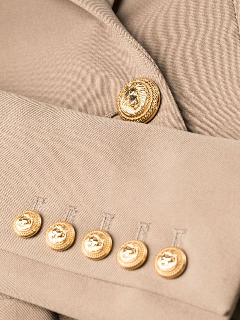 Brown Blazer Mini Dress
