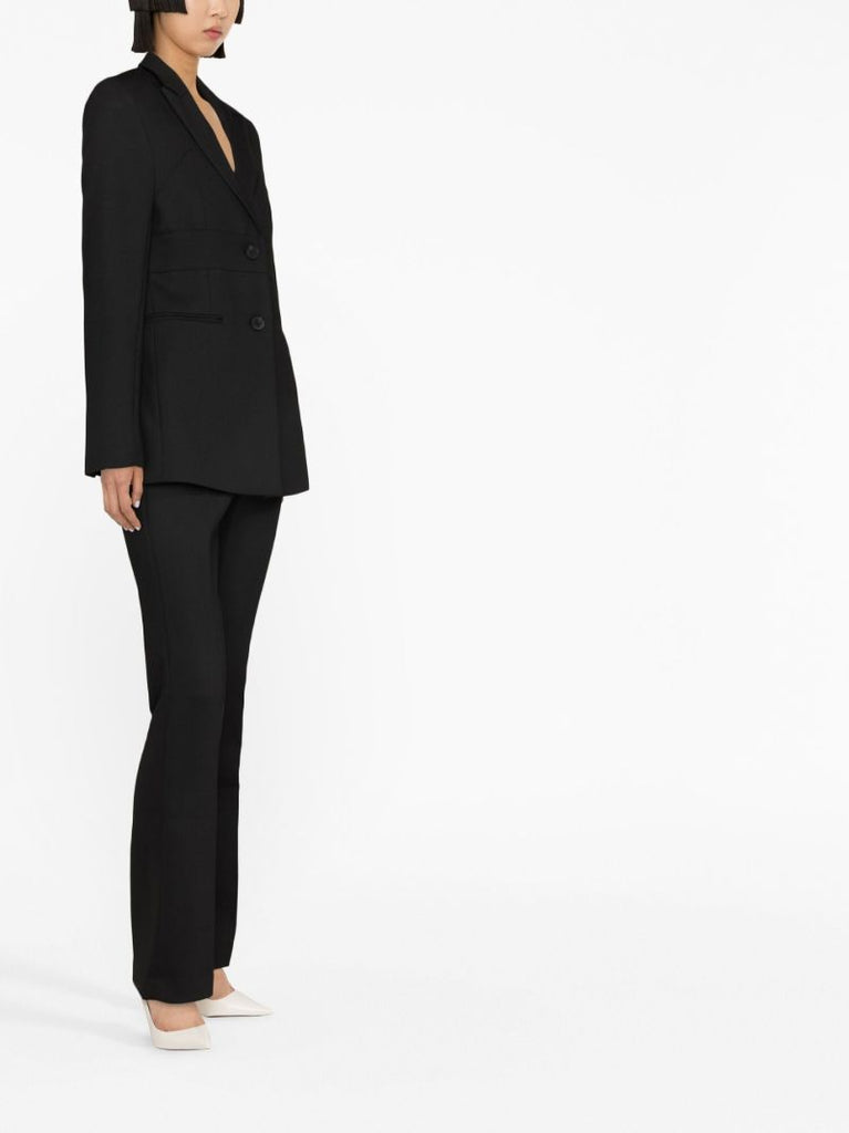 Black Kenja Single-breasted Blazer