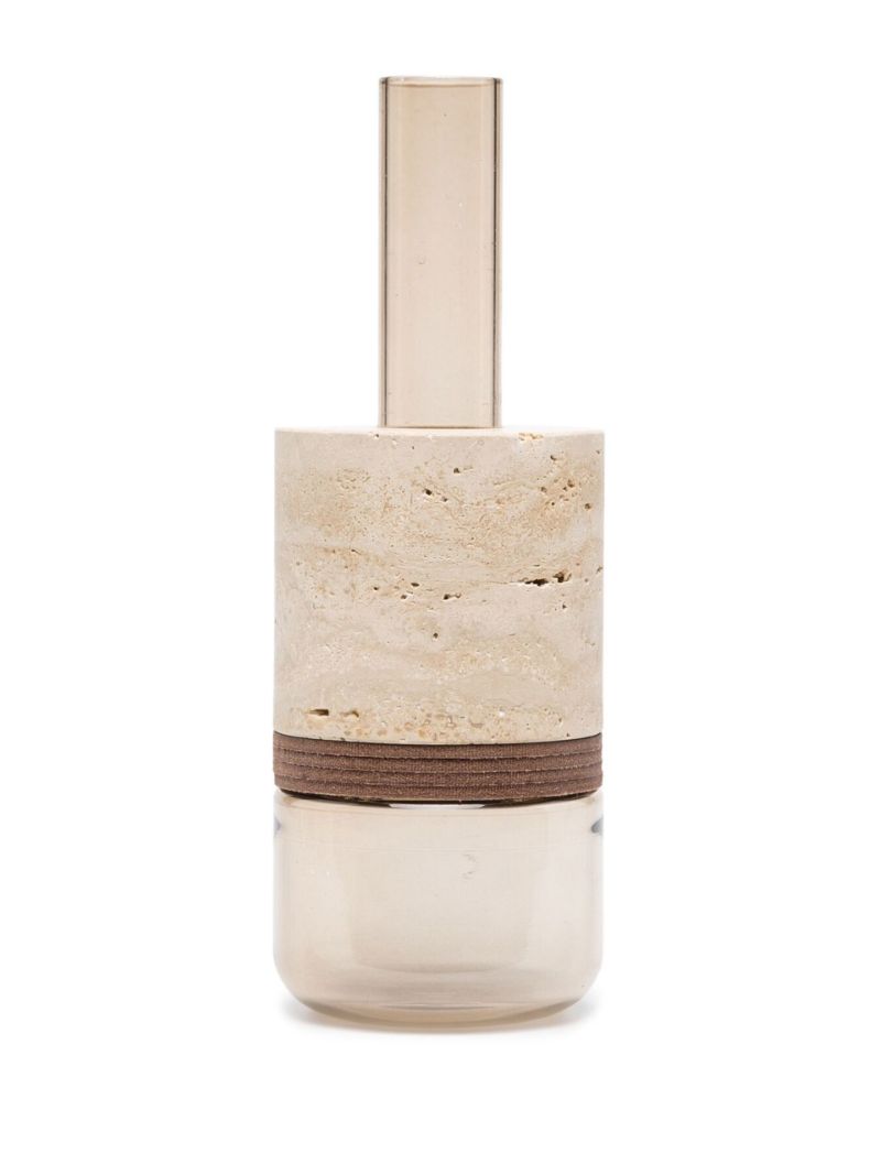 Neutral Cliff Stone Vase