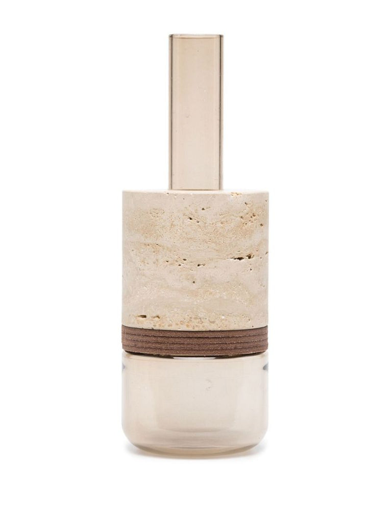 Neutral Cliff Stone Vase