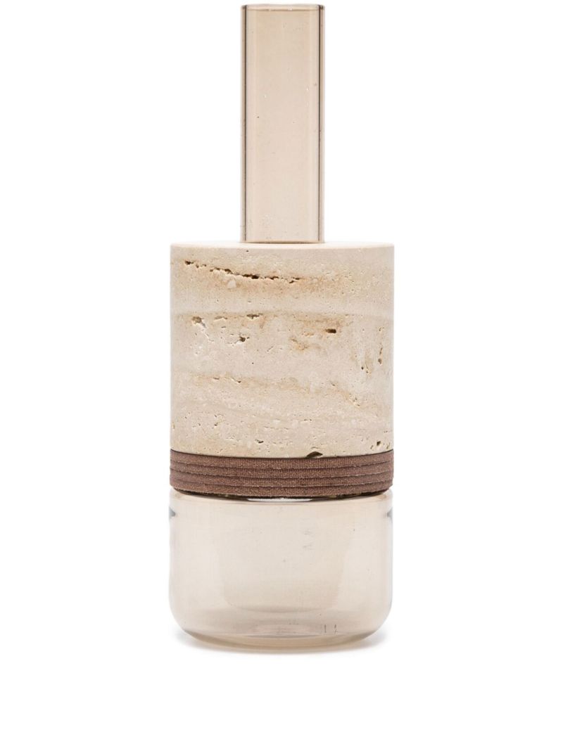Neutral Cliff Stone Vase
