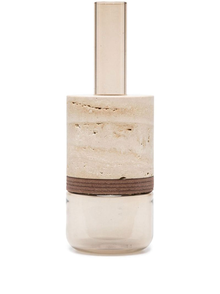Neutral Cliff Stone Vase