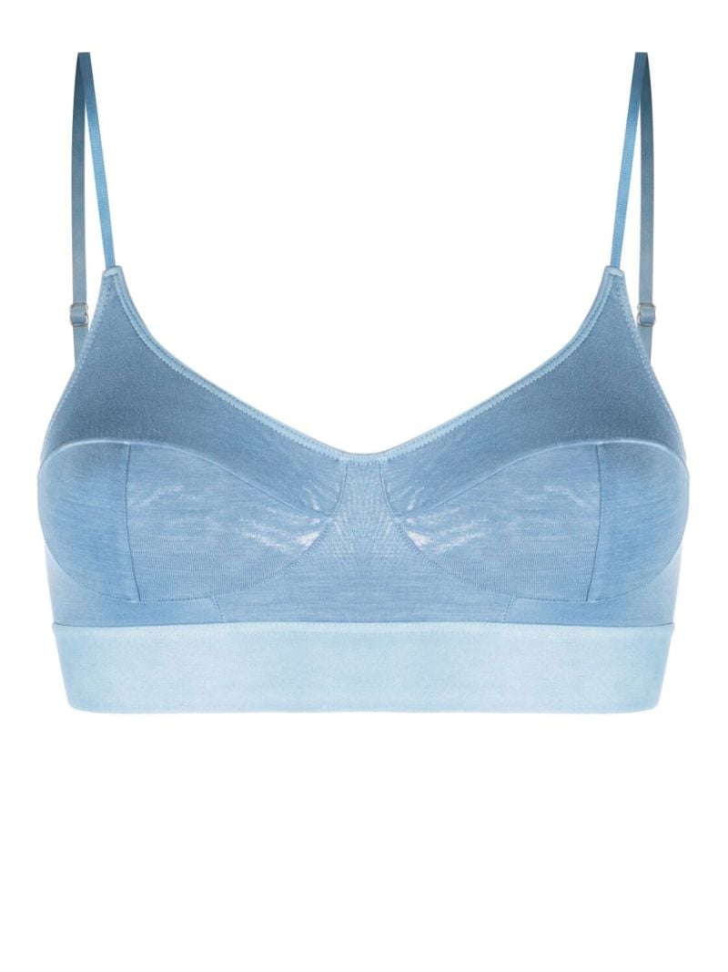Blue Soft Bra