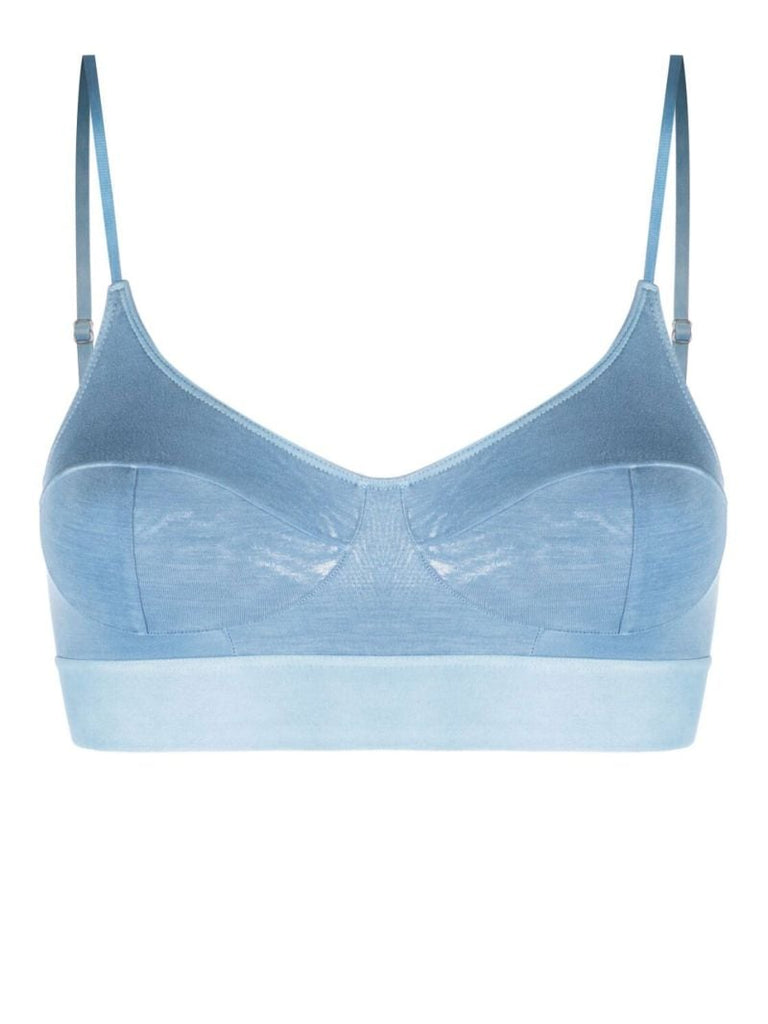 Blue Soft Bra
