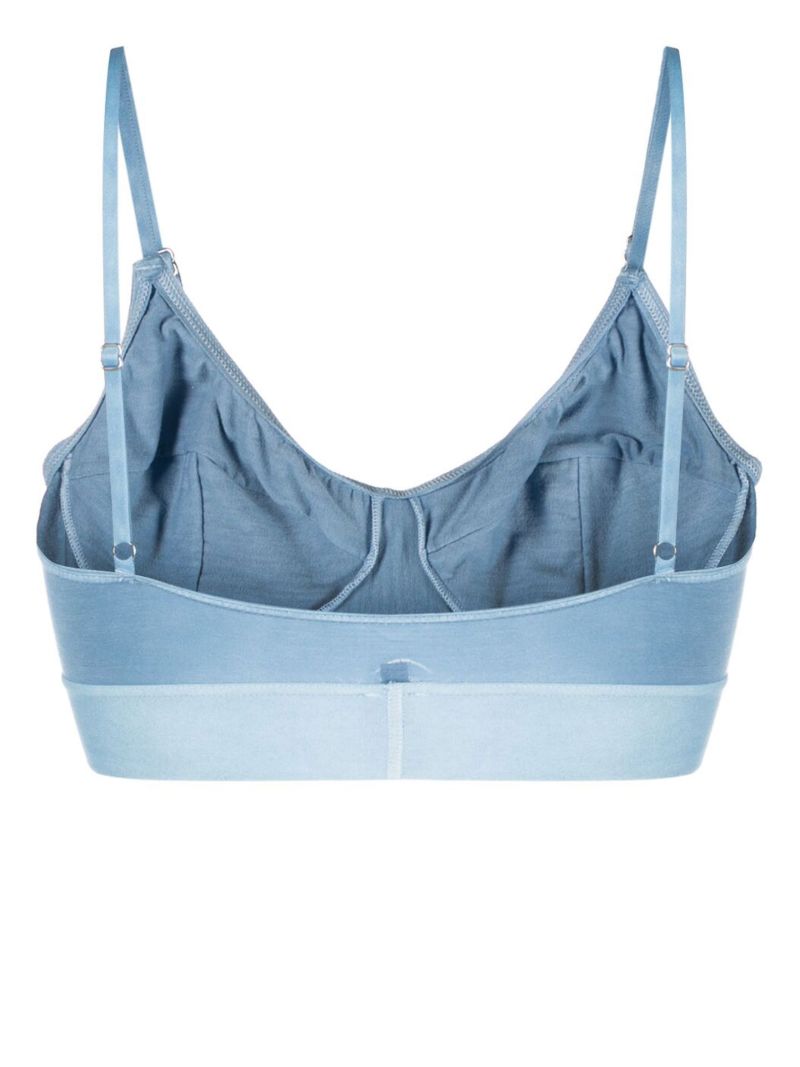 Blue Soft Bra