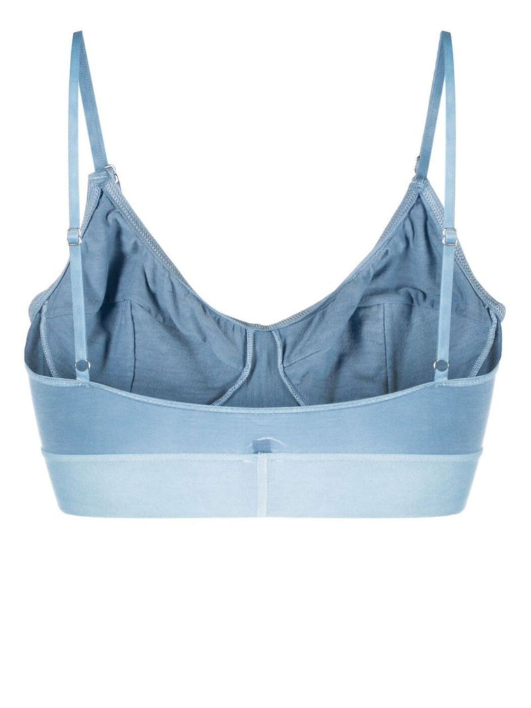 Blue Soft Bra