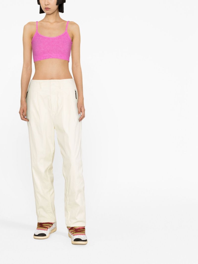 Pink Knitted Tank Top