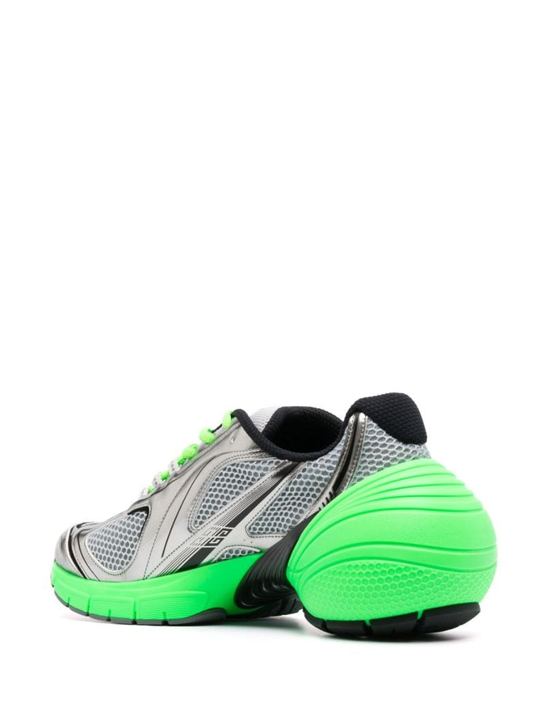 Green Tk-mx Mesh Runner Sneakers